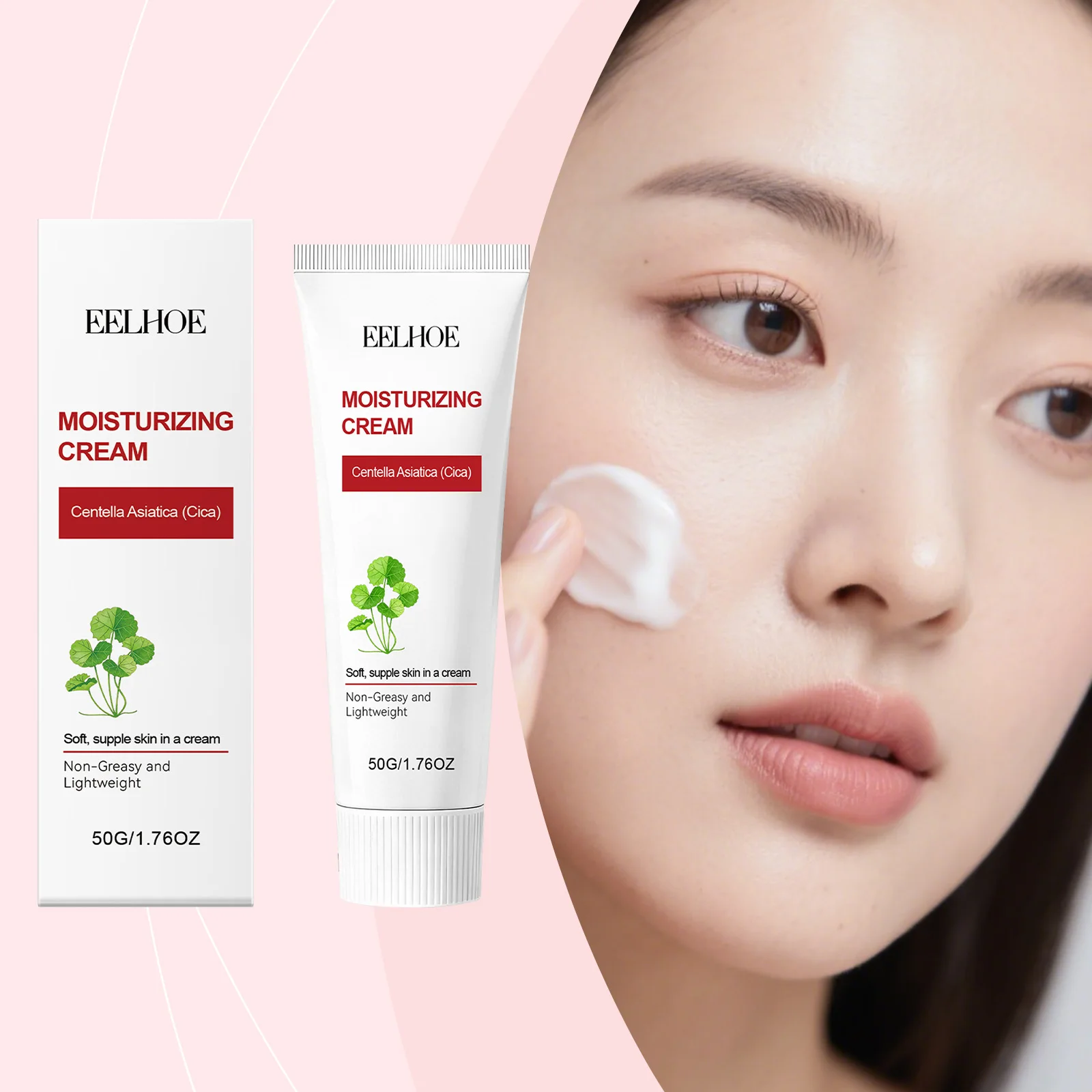 Centella Calming Cream – Refreshing hydration, soothing daily lightweight care
Centella Calming Cream – Refreshing hydration, soothing daily lightweight care