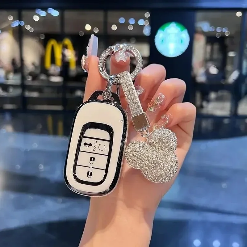 Zinc Alloy Car Key Case Cover Keychain For Honda Crv 2022 HR-V Civic 10 Fit GP5 Shuttle Gp8 JADE VEZEL City Jazz BRV Accessories
Zinc Alloy Car Key Case Cover Keychain For Honda Crv 2022 HR-V Civic 10 Fit GP5 Shuttle Gp8 JADE VEZEL City Jazz BRV Accessories