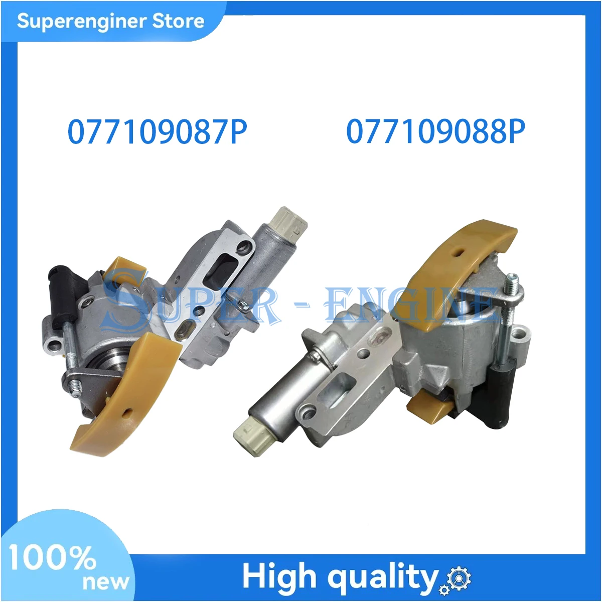 Left & Right Side Timing Chain Tensioner Camshaft Adjuster 077109087P 077109088P for Audi A6 A8 Quattro RS6 S6 S8 For VW Touareg
Left & Right Side Timing Chain Tensioner Camshaft Adjuster 077109087P 077109088P for Audi A6 A8 Quattro RS6 S6 S8 For VW Touareg
