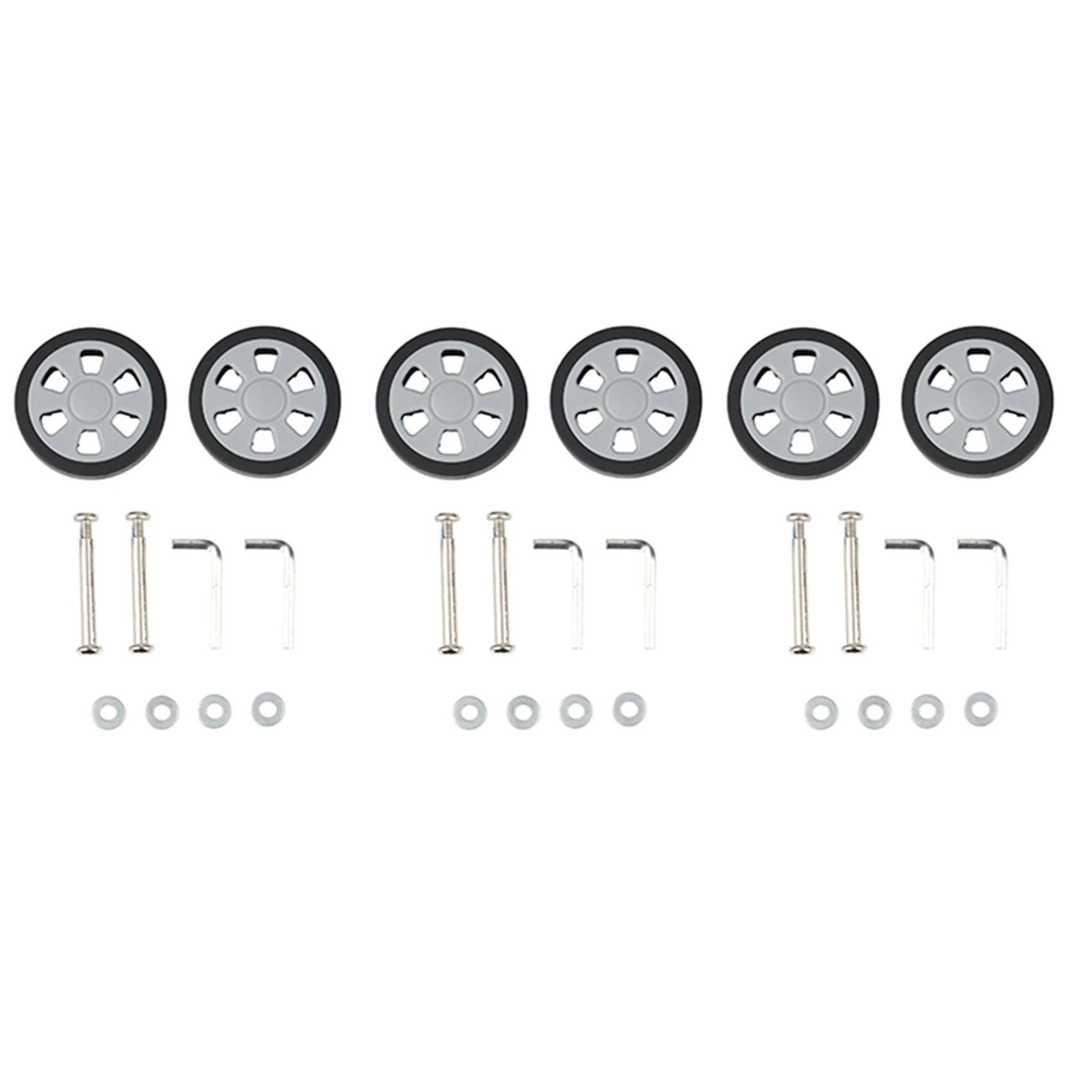 【SEE】6X Luggage Accessories Wheels Aircraft Suitcase Pulley Rollers Mute Wheel Wear-Resistant Parts Repair 60X12mm
【SEE】6X Luggage Accessories Wheels Aircraft Suitcase Pulley Rollers Mute Wheel Wear-Resistant Parts Repair 60X12mm