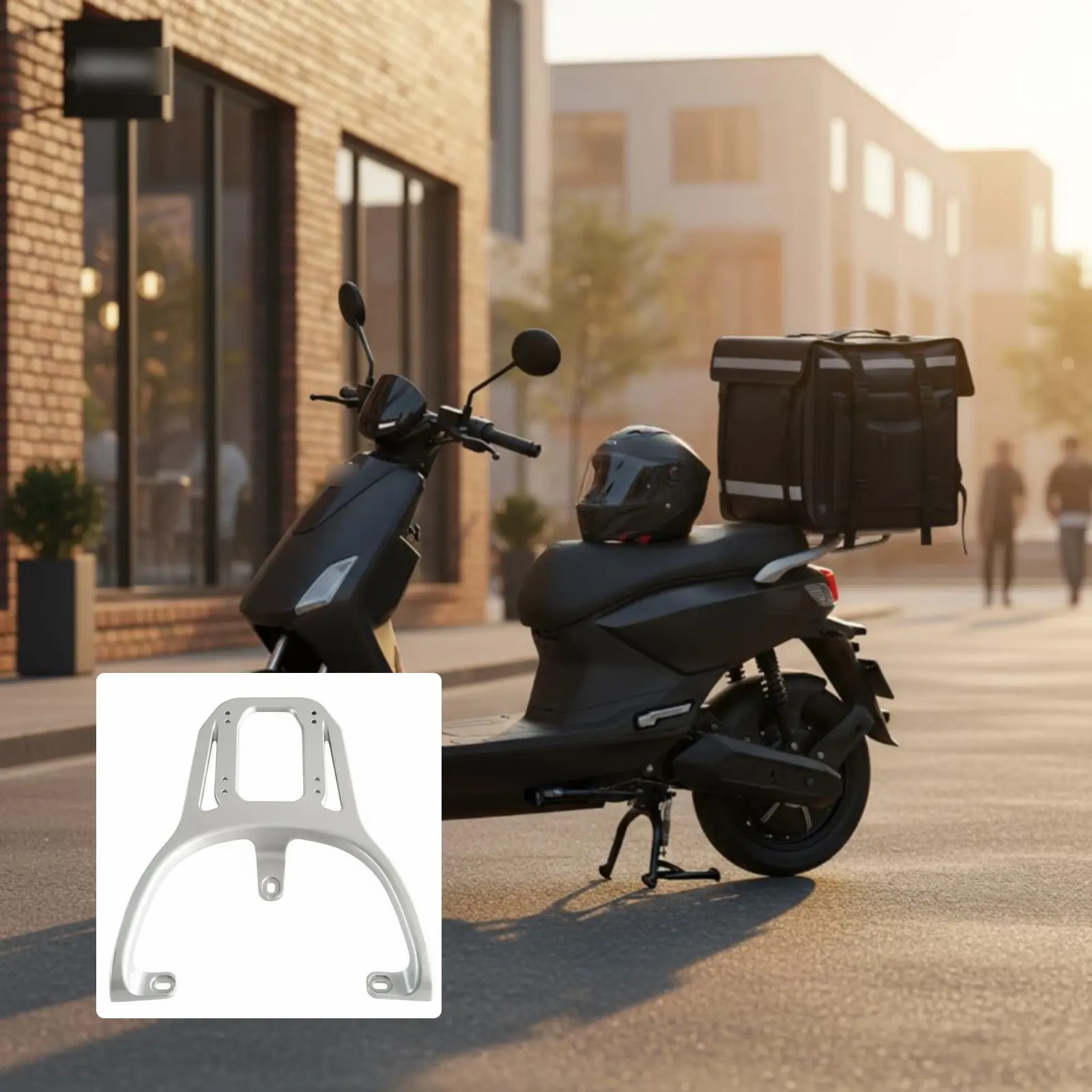 Rear Luggage Rack Easy Installation Scooter Tail Box Bracket Electric Scooter Rear Rack Electric Cycle Luggage Holder
Rear Luggage Rack Easy Installation Scooter Tail Box Bracket Electric Scooter Rear Rack Electric Cycle Luggage Holder