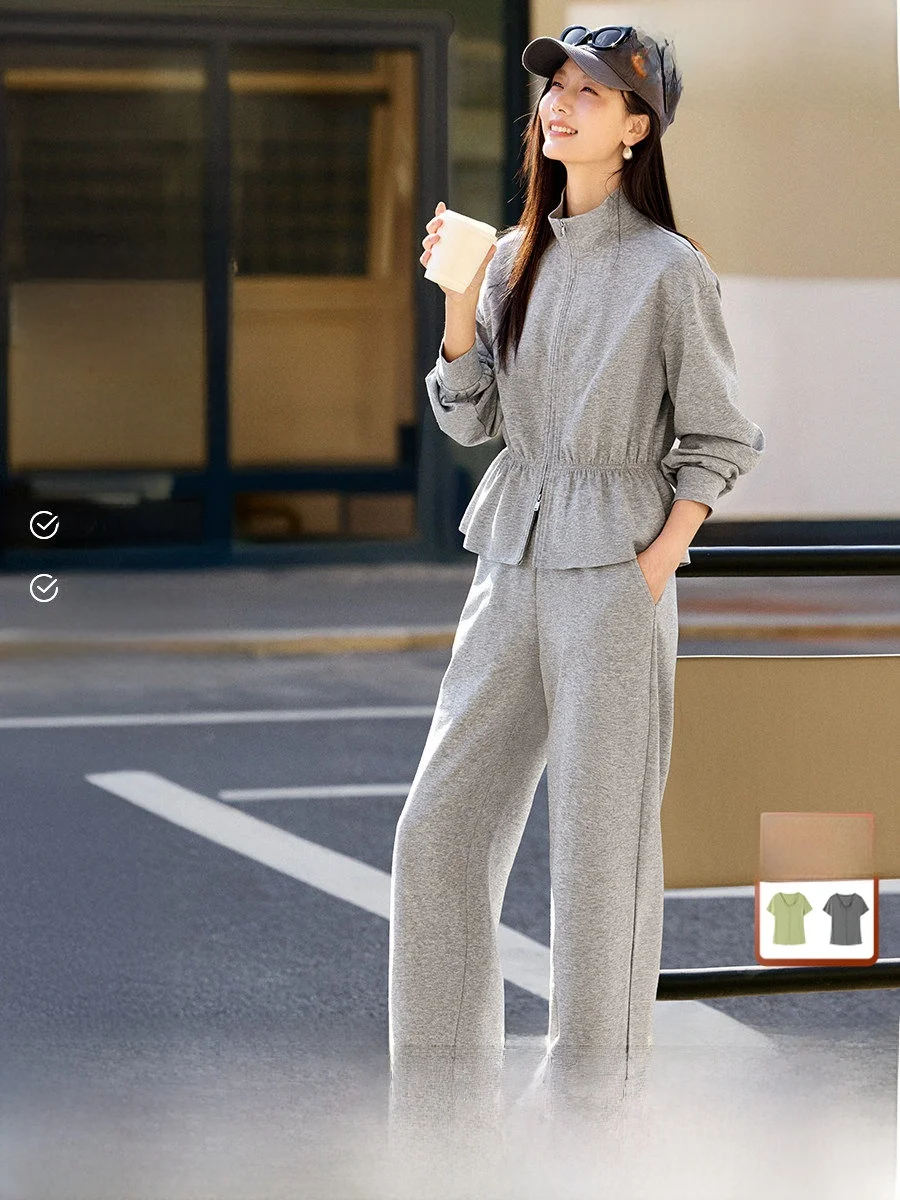 XWI Commuter Versatile College Sle Sweatirt Set Women's Spring Sport Anti-aging Whole Set Long Sve Ele Faion
XWI Commuter Versatile College Sle Sweatirt Set Women's Spring Sport Anti-aging Whole Set Long Sve Ele Faion