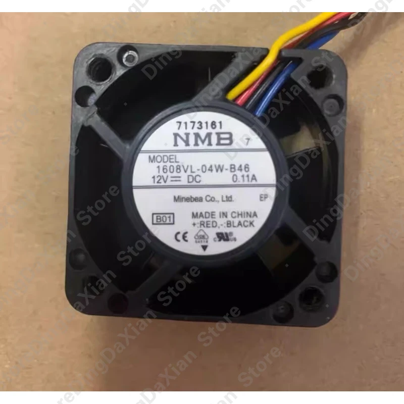 g For NMB 1608VL-04W-B46 4020 DC12V 0.11A 4CM 4-Wire PWM Silent Cooling Fan
g For NMB 1608VL-04W-B46 4020 DC12V 0.11A 4CM 4-Wire PWM Silent Cooling Fan