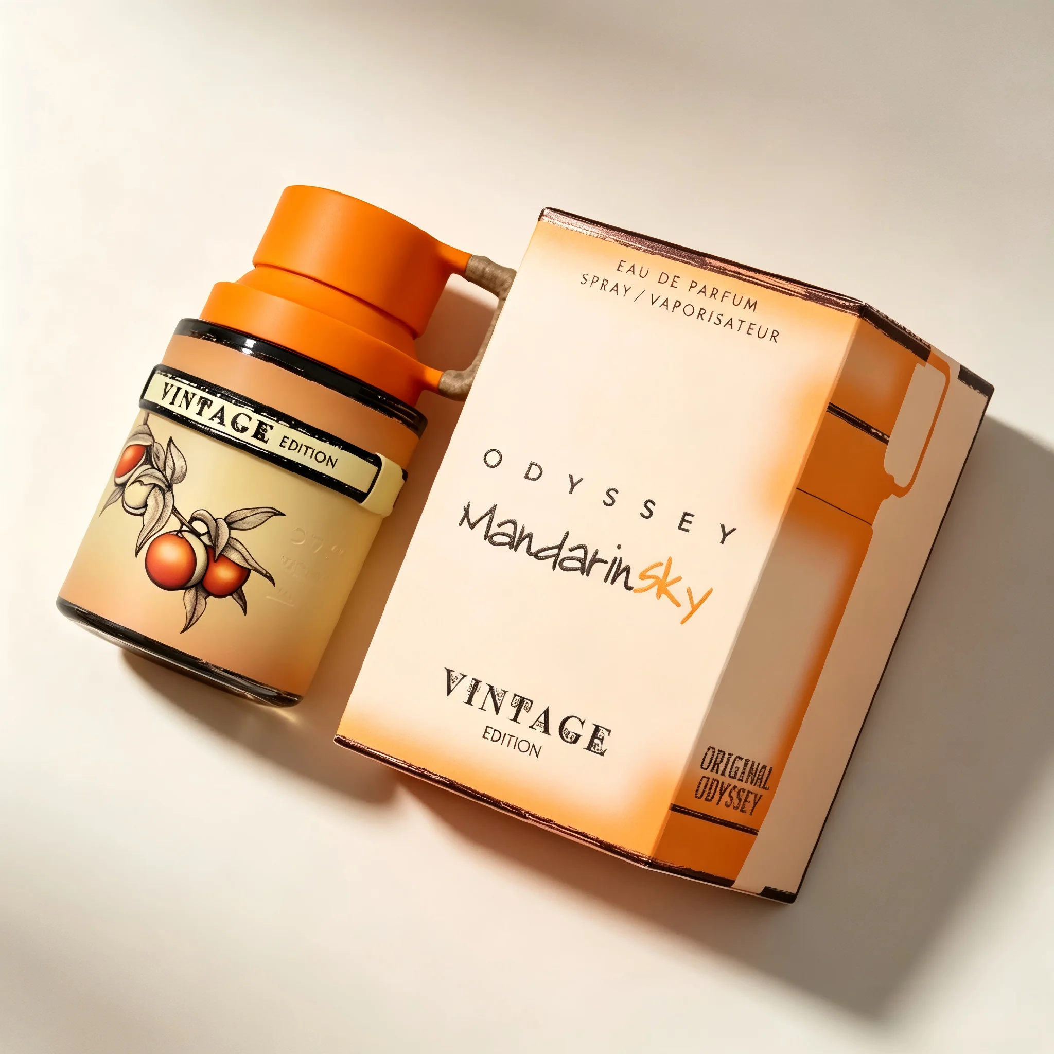 Armaf Odyssey Mandarin Sky Vintage Edition 100ml Fresh Fruity Unisex Eau de Parfum Gift for Urban Lifestyle
Armaf Odyssey Mandarin Sky Vintage Edition 100ml Fresh Fruity Unisex Eau de Parfum Gift for Urban Lifestyle