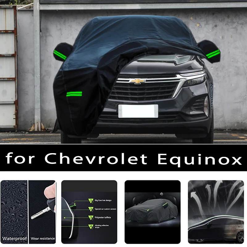 For Chevrolet Equinox Car Covers Outdoor Waterproof Sun Rain Snow Protection UV Auto Cover 190T Car Protective Full Covers
For Chevrolet Equinox Car Covers Outdoor Waterproof Sun Rain Snow Protection UV Auto Cover 190T Car Protective Full Covers