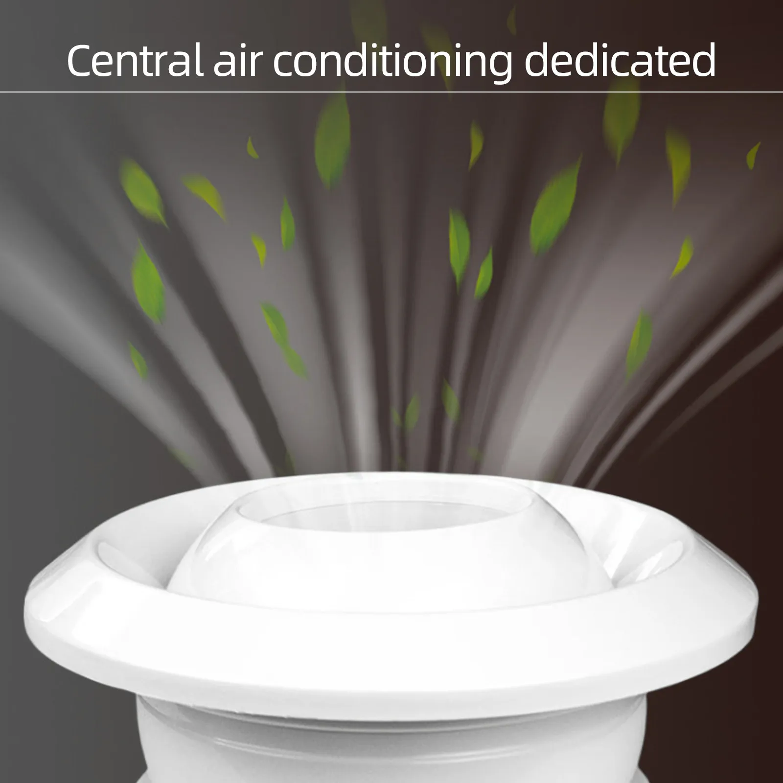 Remote Control Air Vent ABS Rotating Ceiling Wall Vent Outlet for Central Air Conditioner Outdoor Use Vents Outlet
Remote Control Air Vent ABS Rotating Ceiling Wall Vent Outlet for Central Air Conditioner Outdoor Use Vents Outlet