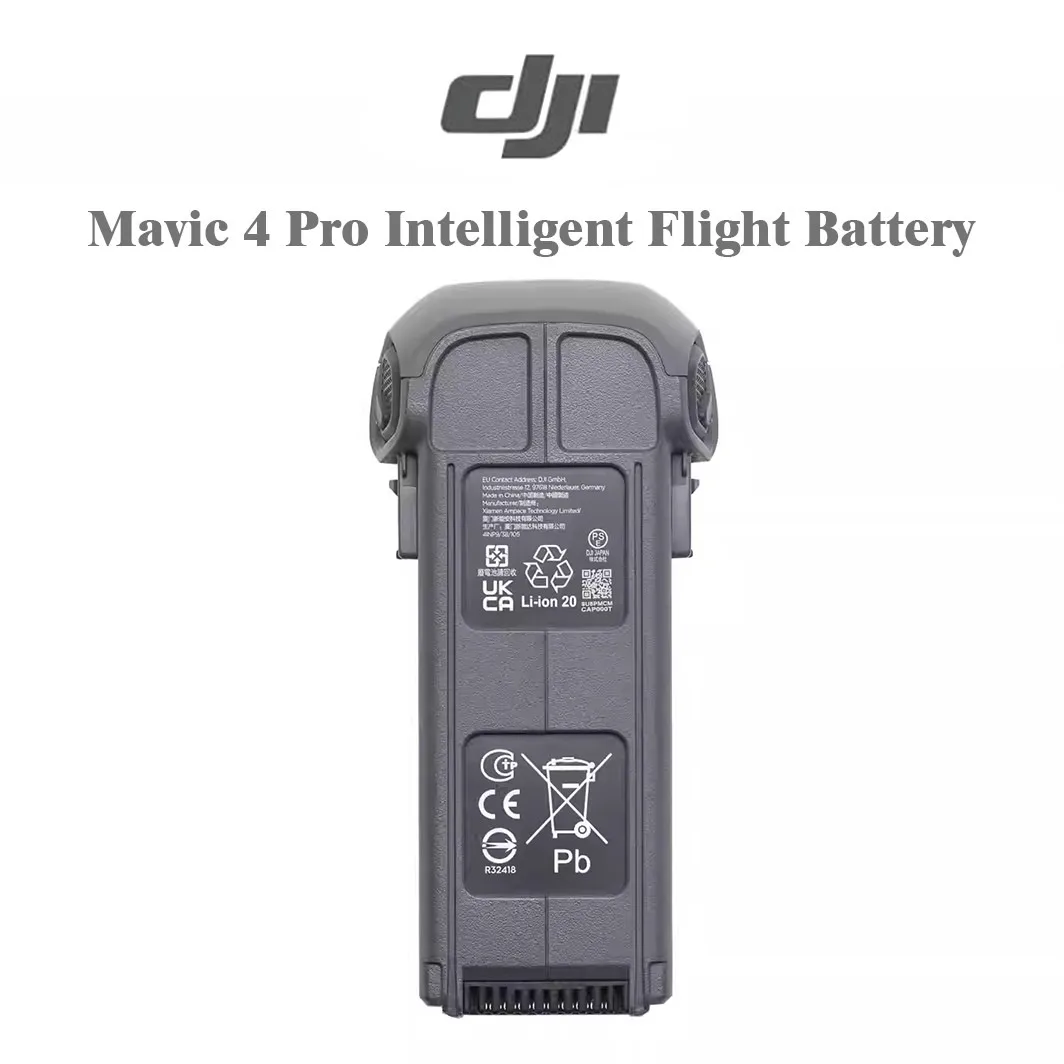 DJI Mavic 4 Pro Intelligent Flight Battery (6654mAh) – 51-Min Flight Time NEW
DJI Mavic 4 Pro Intelligent Flight Battery (6654mAh) – 51-Min Flight Time NEW
