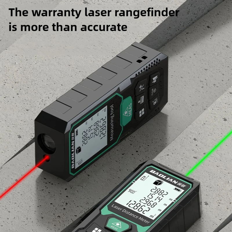 Rechargeable Handheld Laser Distance Meter Infrared Electronic Ruler High Precision for Accurate Distance Measuring in Measuring
Rechargeable Handheld Laser Distance Meter Infrared Electronic Ruler High Precision for Accurate Distance Measuring in Measuring