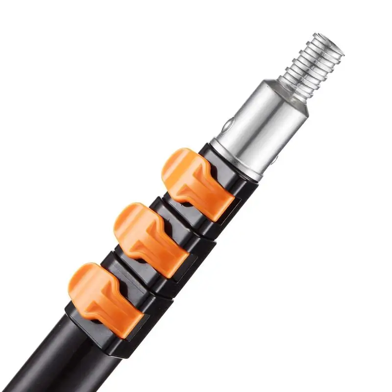 Aluminum Alloy Telescoping Wand 3.8-12 FT For Painting Dusting Cleaning, Flip-Lock Design Sturdy Extension Stick High Reach Multi-Purpose Tool Accessory
Aluminum Alloy Telescoping Wand 3.8-12 FT For Painting Dusting Cleaning, Flip-Lock Design Sturdy Extension Stick High Reach Multi-Purpose Tool Accessory