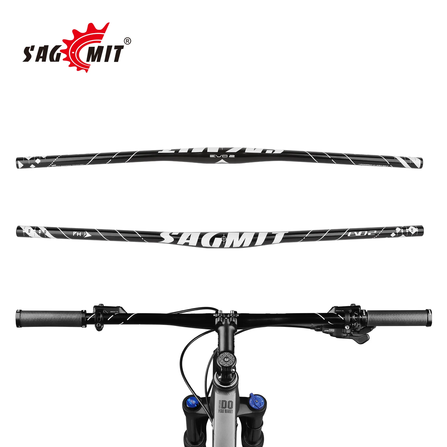 SAGMIT Bicycle Flat Handlebar Mountain Bike Frosted Finish 783mm Extra-long Handlebars 7° Ergonomics for Mountain Off-road Bike
SAGMIT Bicycle Flat Handlebar Mountain Bike Frosted Finish 783mm Extra-long Handlebars 7° Ergonomics for Mountain Off-road Bike