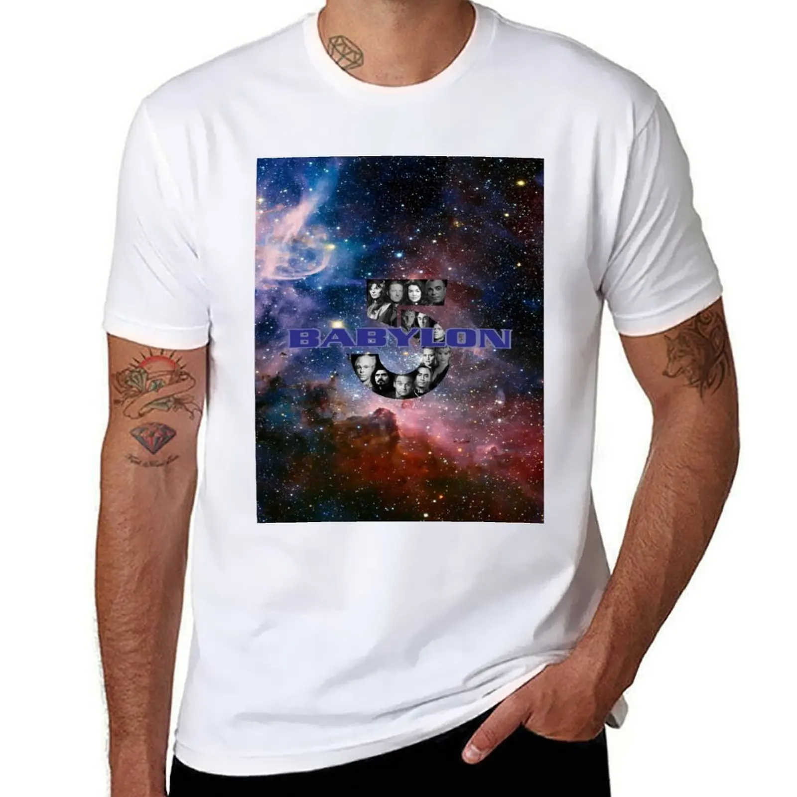 Babylon 5 T-Shirt graphic t shirts for man t shirts for man pack white T-Shirt 
Babylon 5 T-Shirt graphic t shirts for man t shirts for man pack white T-Shirt
