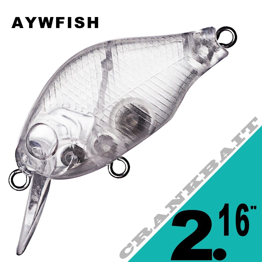 AYWFISH 20 шт., ручная работа, летающая искусственная резьба, снасть «сделай сам», Неокрашенная кренкбейт, воблер без рисунка, 5,5 см, 6,5 г
AYWFISH 20 шт., ручная работа, летающая искусственная резьба, снасть «сделай сам», Неокрашенная кренкбейт, воблер без рисунка, 5,5 см, 6,5 г
