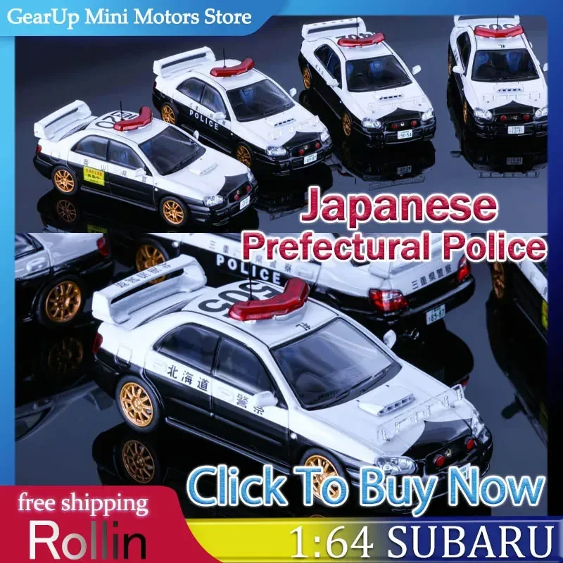 Rollin 1:64 Subaru Impreza Japanese Prefectural Police Tochigi/Hokkaido/Okayama/Mie Alloy Police Car Model JDM Collectors Toy
Rollin 1:64 Subaru Impreza Japanese Prefectural Police Tochigi/Hokkaido/Okayama/Mie Alloy Police Car Model JDM Collectors Toy