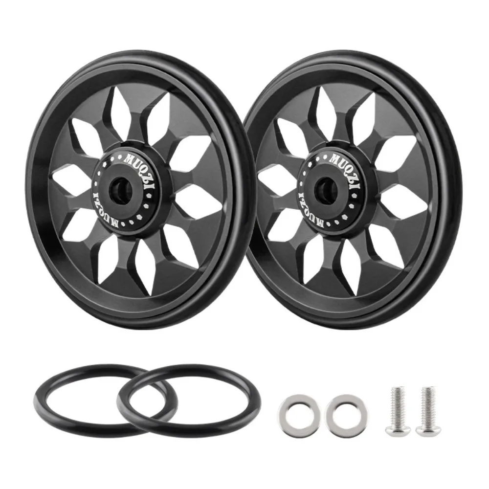 Aluminum Alloy Bicycle Easywheel Replacement 60mm Bike Easy Wheels M6 Upgraded Bike Auxiliary Wheels Folding Bike
Aluminum Alloy Bicycle Easywheel Replacement 60mm Bike Easy Wheels M6 Upgraded Bike Auxiliary Wheels Folding Bike