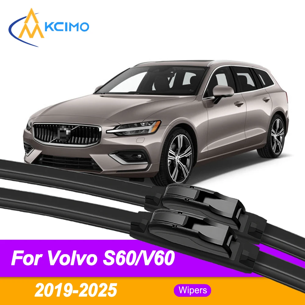 2Pcs Front Windshield Wiper Blades For Volvo S60/V60 2019-2025 Windscreen Window Car Accessories 2020 2021 2022 2023 2024 
2Pcs Front Windshield Wiper Blades For Volvo S60/V60 2019-2025 Windscreen Window Car Accessories 2020 2021 2022 2023 2024