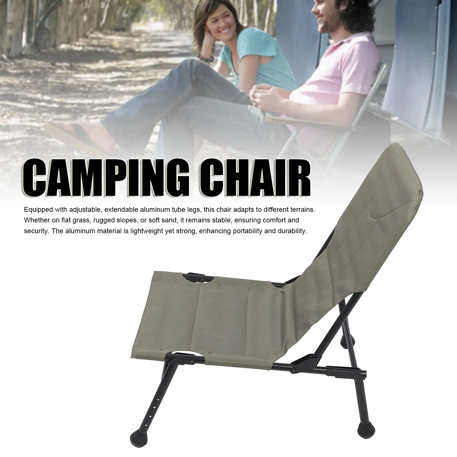 Camping Folding Chair Fishing Folding Chair Anti Slip Strong Load Bearing Portable Multi Section Telescopic Legs for Outdoor
Camping Folding Chair Fishing Folding Chair Anti Slip Strong Load Bearing Portable Multi Section Telescopic Legs for Outdoor