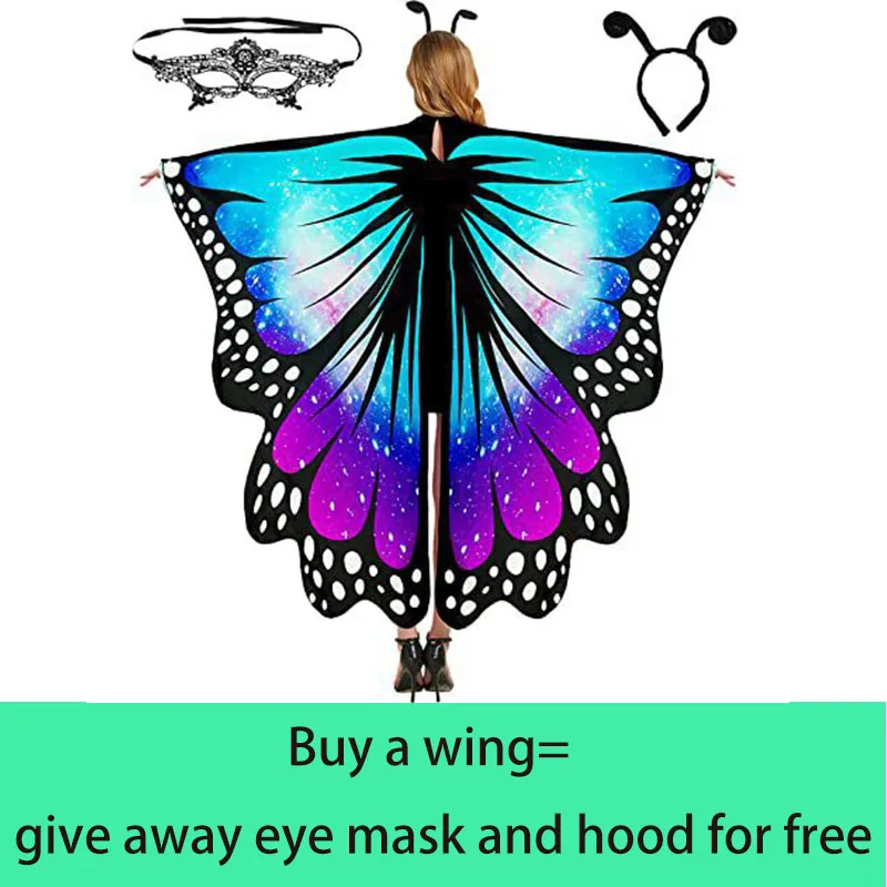 Hot selling new 010butterfly cape cape Halloween gradient colorful belly dance decoration rotating butterfly wings
Hot selling new 010butterfly cape cape Halloween gradient colorful belly dance decoration rotating butterfly wings