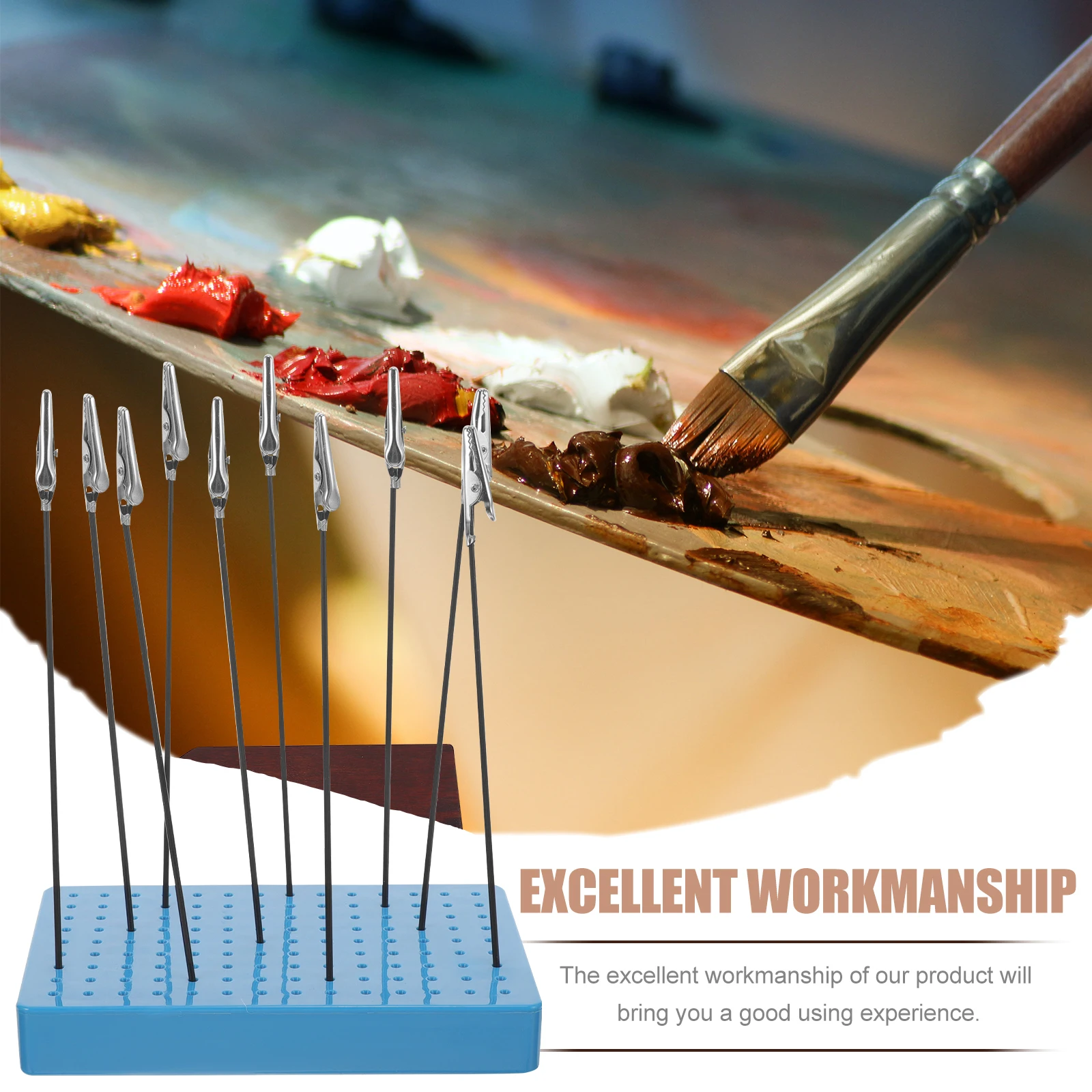 Model Painting St Set Adjustable Alligator Clamp Base Miniature Spraying Workbench Coloring Tools Rubber Tips Stable Support
Model Painting St Set Adjustable Alligator Clamp Base Miniature Spraying Workbench Coloring Tools Rubber Tips Stable Support