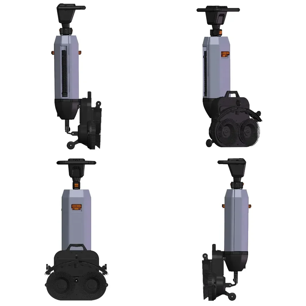 SJ02 Flexible Mini 17 Inch Upright Micro Floor Scrubber Dry for Restaurant and Offices
SJ02 Flexible Mini 17 Inch Upright Micro Floor Scrubber Dry for Restaurant and Offices