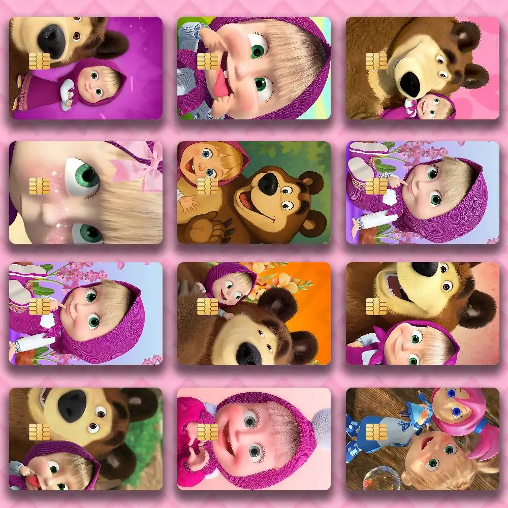 M-Masha And B-Bears Credit Card HD Stickers Game Card Decal Card Matte Film Skin Small Chip Waterproof Sticker
M-Masha And B-Bears Credit Card HD Stickers Game Card Decal Card Matte Film Skin Small Chip Waterproof Sticker