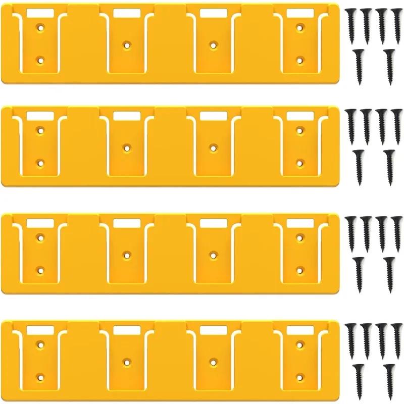 Battery Rack Compatible with 20V Battery Holder, Mount 4 Slot Bulk Battery Garage Tool, Tools for 20v, Wall Display
Battery Rack Compatible with 20V Battery Holder, Mount 4 Slot Bulk Battery Garage Tool, Tools for 20v, Wall Display