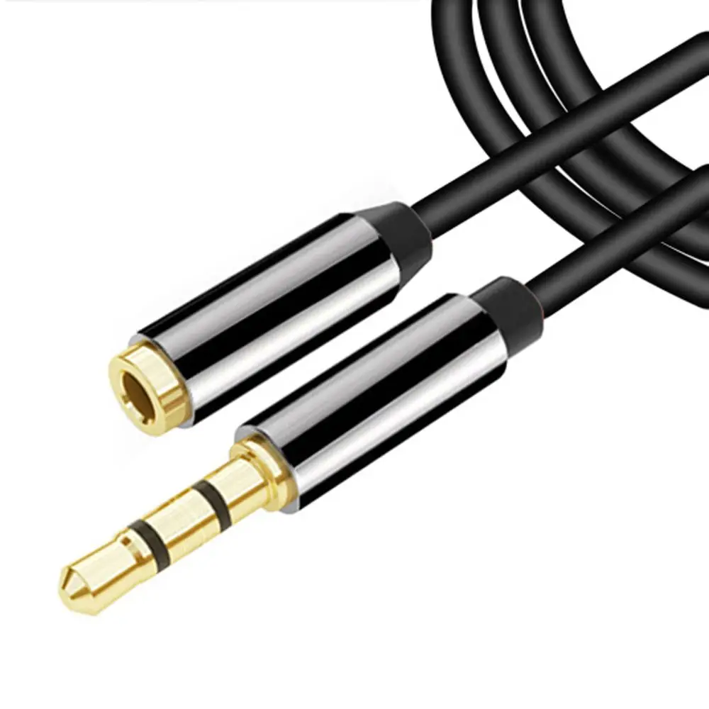 Gold Plated Plug Earphone 3.5mm Jack Aux Cord Male to Female Audio Extension Cable Extender
Gold Plated Plug Earphone 3.5mm Jack Aux Cord Male to Female Audio Extension Cable Extender