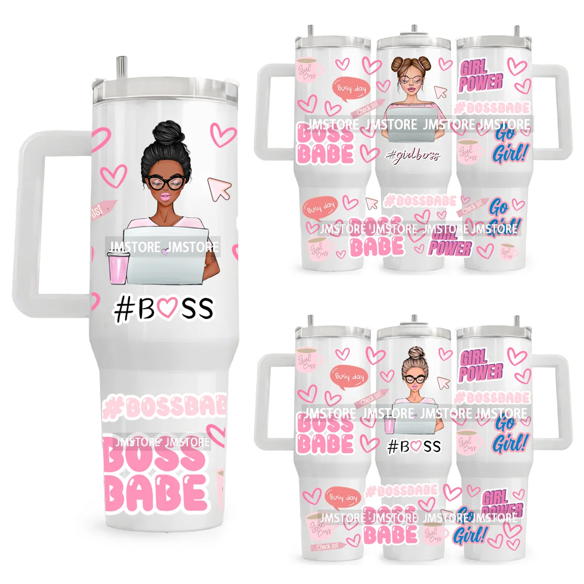 40OZ Tumbler Wrap Fashion Bossbabe Girl UV DTF Cup Wraps Transfer Stickers Custom Labels Durable Waterproof Logo Word Hard Lady
40OZ Tumbler Wrap Fashion Bossbabe Girl UV DTF Cup Wraps Transfer Stickers Custom Labels Durable Waterproof Logo Word Hard Lady