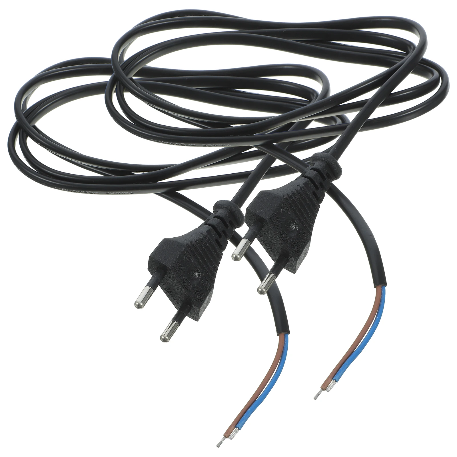 2pcs Power Cable 1.5M Black Copper Wire Appliance Cord Lamp Plug Replacement 2 Prong EU Standard Flexible Durable
2pcs Power Cable 1.5M Black Copper Wire Appliance Cord Lamp Plug Replacement 2 Prong EU Standard Flexible Durable
