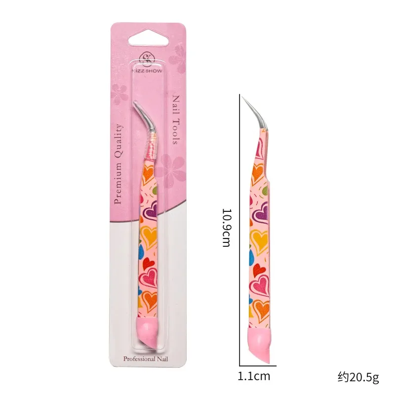 1/2Pcs Manicure Double-Ended Tweezers Silicone Japanese Manicure Tools for Eyelash Extensions & Makeup Tools Nail Art Decals
1/2Pcs Manicure Double-Ended Tweezers Silicone Japanese Manicure Tools for Eyelash Extensions & Makeup Tools Nail Art Decals