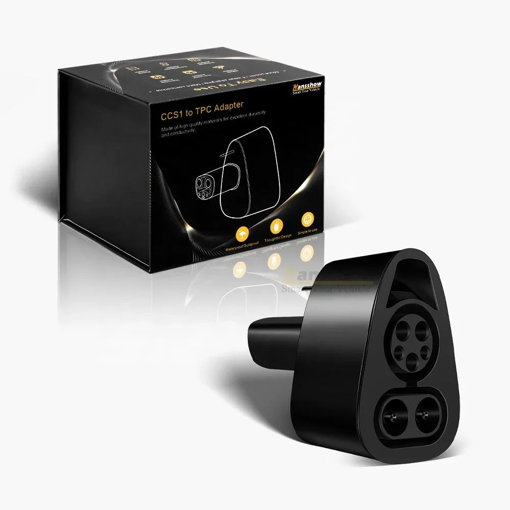 Hansshow CCS 1 To Tesla Adapter Tesla Model 3 Y X S CCS Adapter CCS1 EV Charging Adapter USA
Hansshow CCS 1 To Tesla Adapter Tesla Model 3 Y X S CCS Adapter CCS1 EV Charging Adapter USA