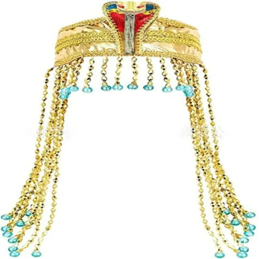 HPMAISON Women's Egyptian Headpiece Egyptian Costume for Women Accessories Beaded Headdress Cleopatra Hat Cleopatra's Headdress
HPMAISON Women's Egyptian Headpiece Egyptian Costume for Women Accessories Beaded Headdress Cleopatra Hat Cleopatra's Headdress