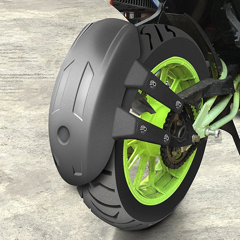 Motor Accessories Plastic Splash Guard Motorcycle Rear Wheel Cover Black Mudguard With Bracket Universal
Motor Accessories Plastic Splash Guard Motorcycle Rear Wheel Cover Black Mudguard With Bracket Universal