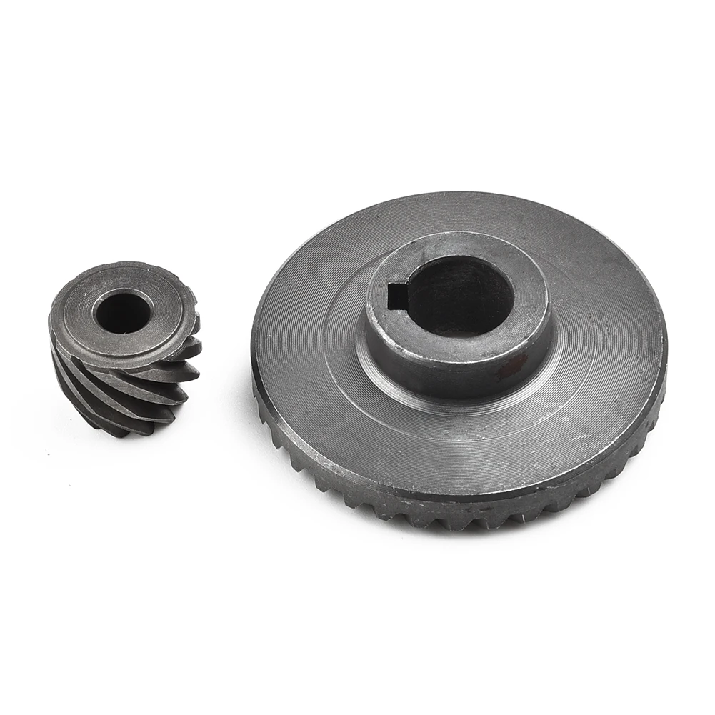 Premium Spiral Bevel Gear Set, 2PCS, Compatible with 9553 Angle Grinder Accessories, Silver Color, Optimize Shaft Rotation
Premium Spiral Bevel Gear Set, 2PCS, Compatible with 9553 Angle Grinder Accessories, Silver Color, Optimize Shaft Rotation