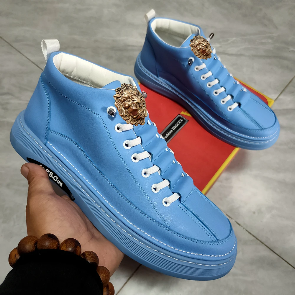 Men's leather Casual shoes Spring and fall new designer print fashion lace-up flat casual shoes
Men's leather Casual shoes Spring and fall new designer print fashion lace-up flat casual shoes