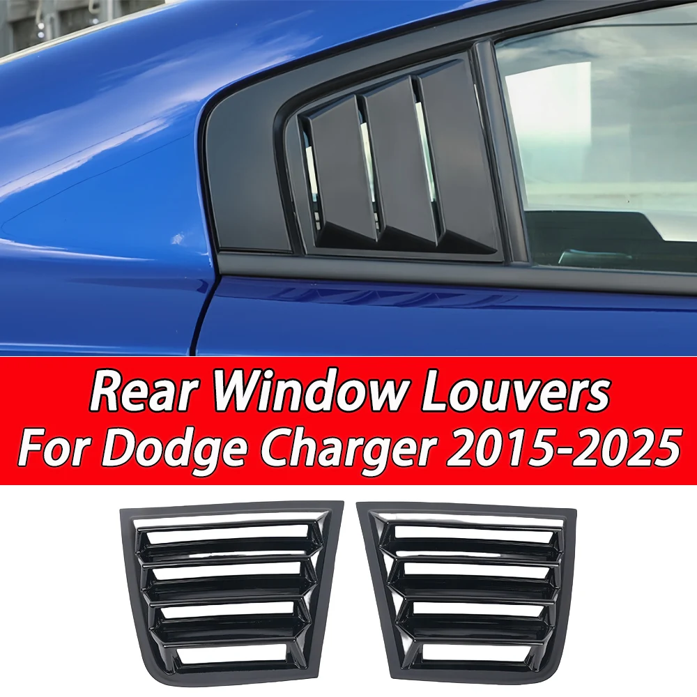 Car Rear Window Louvers Decoration for Dodge Charger 2015-2025 Shutter Scoop Blind Shade Cover Sticker Auto Exterior Accessories
Car Rear Window Louvers Decoration for Dodge Charger 2015-2025 Shutter Scoop Blind Shade Cover Sticker Auto Exterior Accessories
