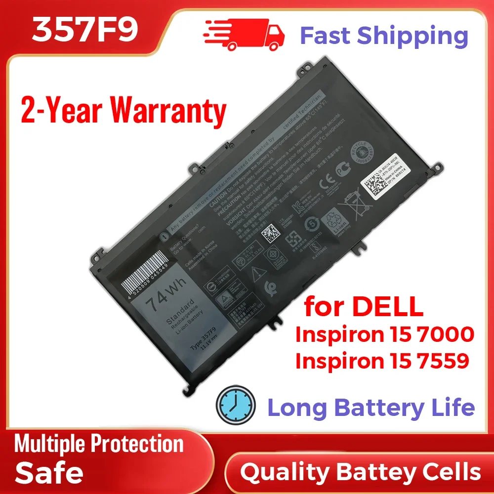 Запасной резервный аккумулятор для ноутбука Dell Inspiron 15 7000 Inspiron 15 7559 11,1 В
Запасной резервный аккумулятор для ноутбука Dell Inspiron 15 7000 Inspiron 15 7559 11,1 В