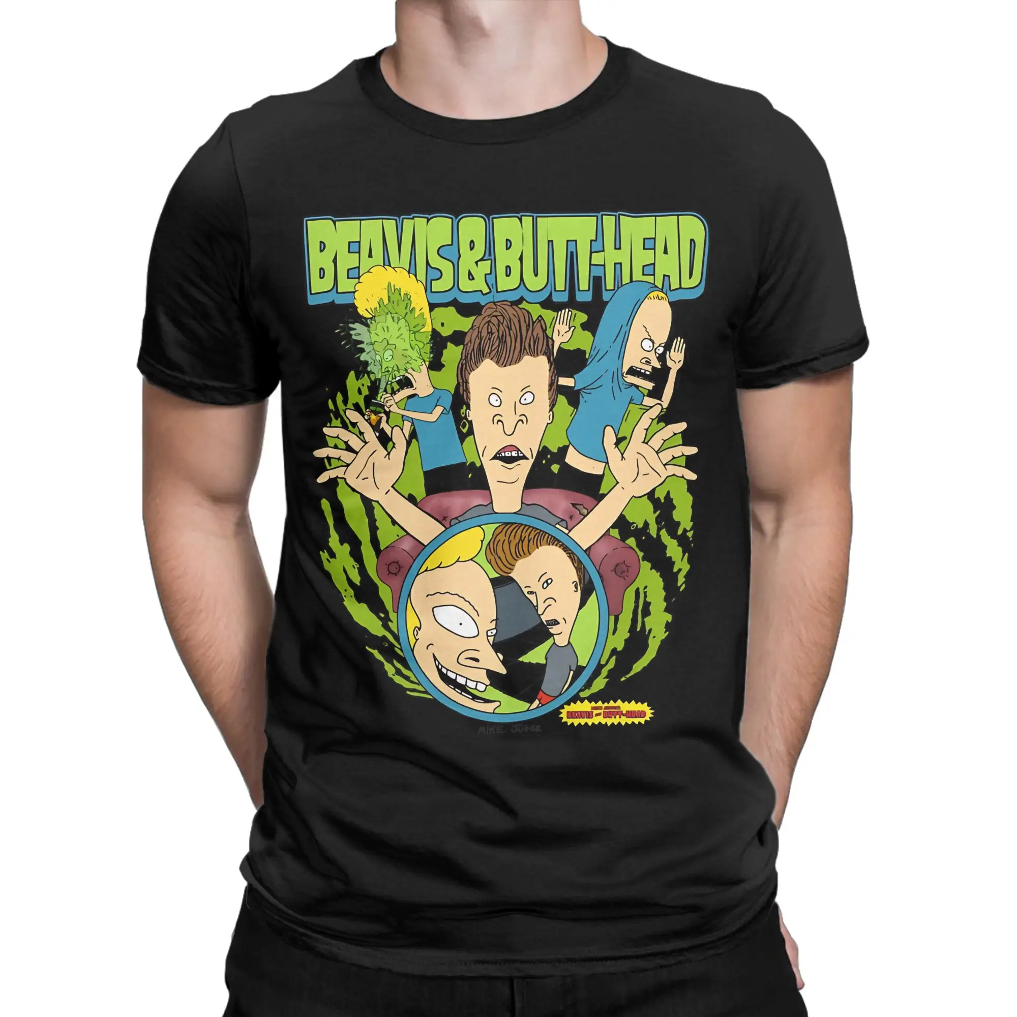 Beavis and Butthead Energy Drink Green Glow Tshirts Men's Cotton Clothes Novelty O-neck Short Sleeve
Beavis and Butthead Energy Drink Green Glow Tshirts Men's Cotton Clothes Novelty O-neck Short Sleeve