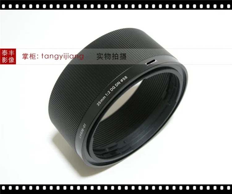 НОВАЯ оригинальная бленда для объектива Sigma 35 мм F2 DG DN LH636-01 58 мм, переднее кольцо крышки 35 F/2 1:2 DGDN для крепления Sony E
НОВАЯ оригинальная бленда для объектива Sigma 35 мм F2 DG DN LH636-01 58 мм, переднее кольцо крышки 35 F/2 1:2 DGDN для крепления Sony E