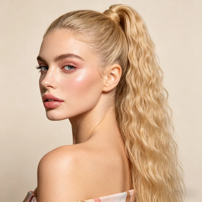 36inch Long Water Wave Ponytail Wig, Drawstring Style Synthetic High-Temperature Fiber Hair Extensions, Exclusively for Women, Adds Volume and Fullness Suitable for Daily Use, Dates, Parties, and Other Occasions.
36inch Long Water Wave Ponytail Wig, Drawstring Style Synthetic High-Temperature Fiber Hair Extensions, Exclusively for Women, Adds Volume and Fullness Suitable for Daily Use, Dates, Parties, and Other Occasions.