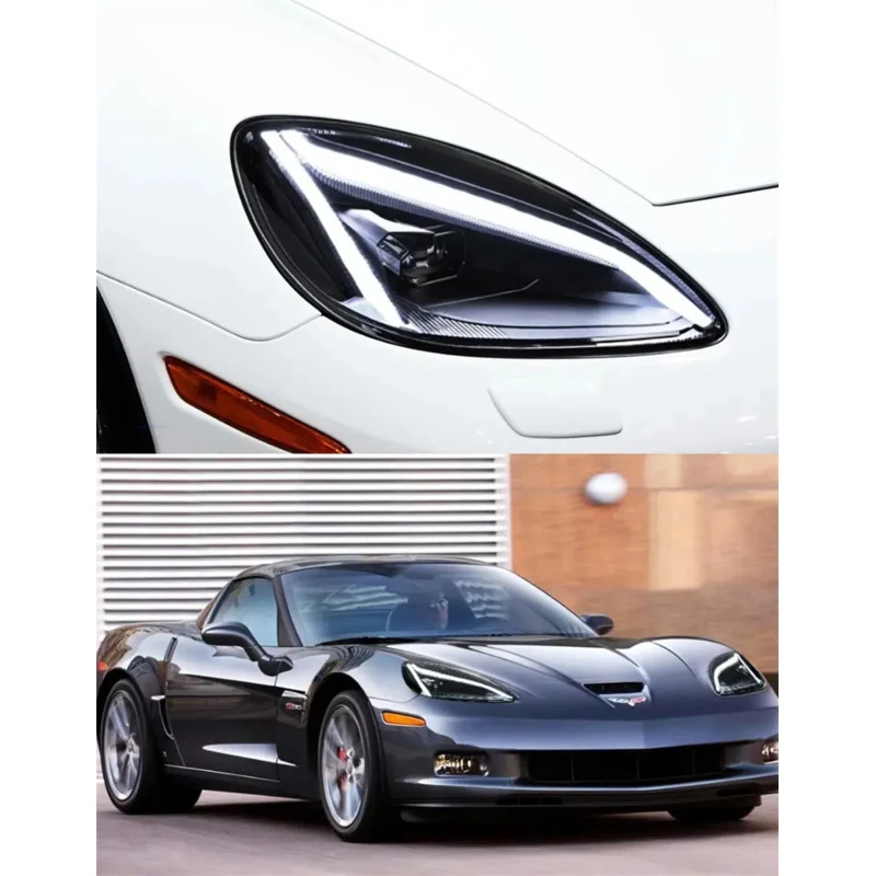 LED Headlight For Chevrolet Corvette ZR1 20 03-20 15 Headlights DRL Turn Signal High Beam Angel Eye Projector Lens
LED Headlight For Chevrolet Corvette ZR1 20 03-20 15 Headlights DRL Turn Signal High Beam Angel Eye Projector Lens
