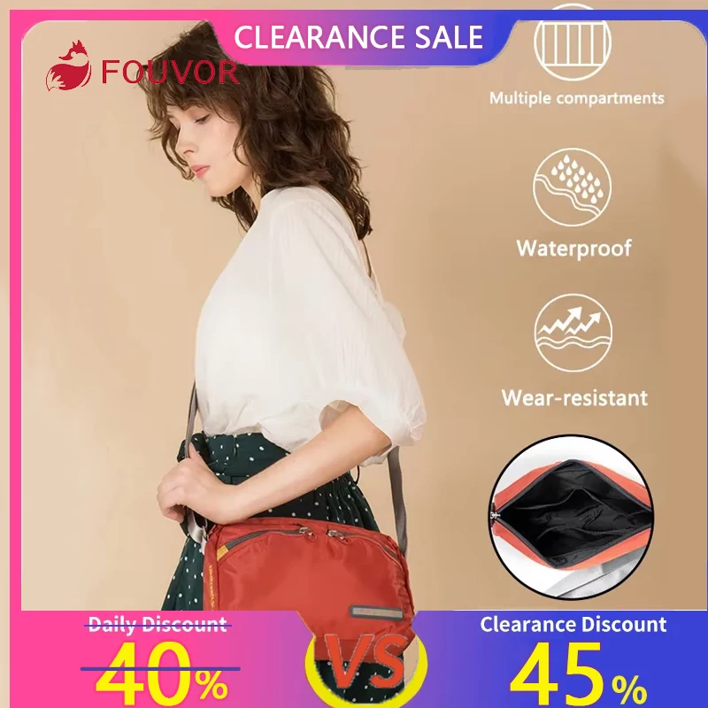 Fouvor Women's Shoulder Bag 2025 Trend New Large Nylon Crossbody Bag Canvas High End Luxury Designer Fashion Bags Ladies 2587-06
Fouvor Women's Shoulder Bag 2025 Trend New Large Nylon Crossbody Bag Canvas High End Luxury Designer Fashion Bags Ladies 2587-06