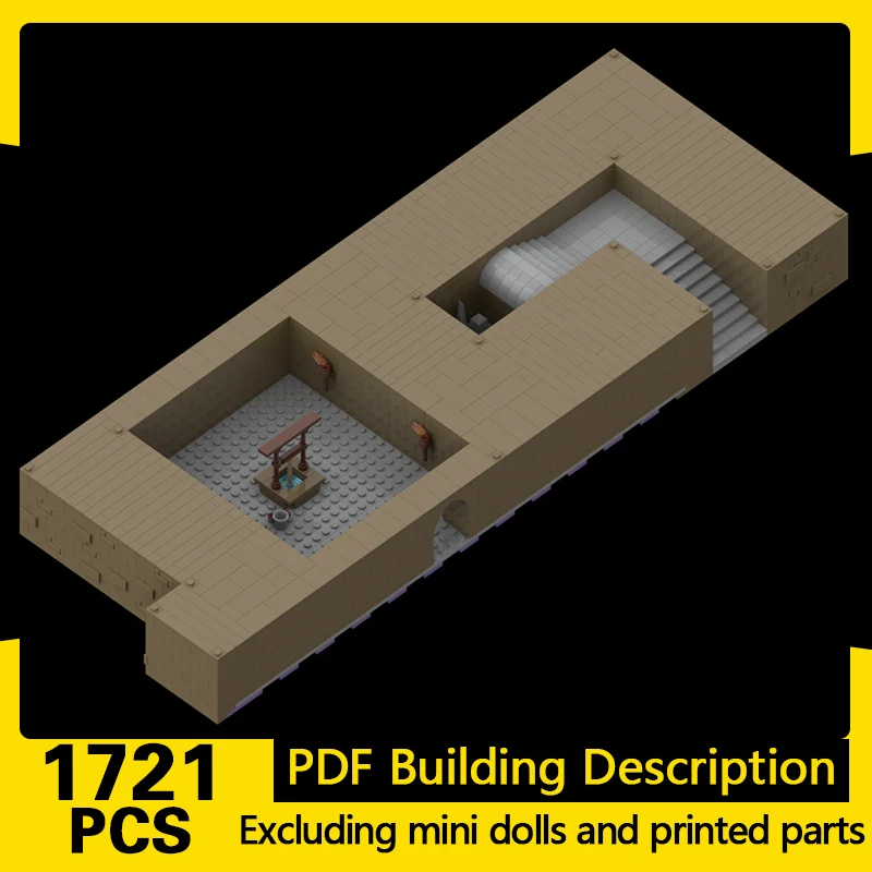 Medieval Castle MOC Building Bricks Well-Room And Entrance Modular Technology Gifts Holiday Assemble Children Toys Suit
Medieval Castle MOC Building Bricks Well-Room And Entrance Modular Technology Gifts Holiday Assemble Children Toys Suit