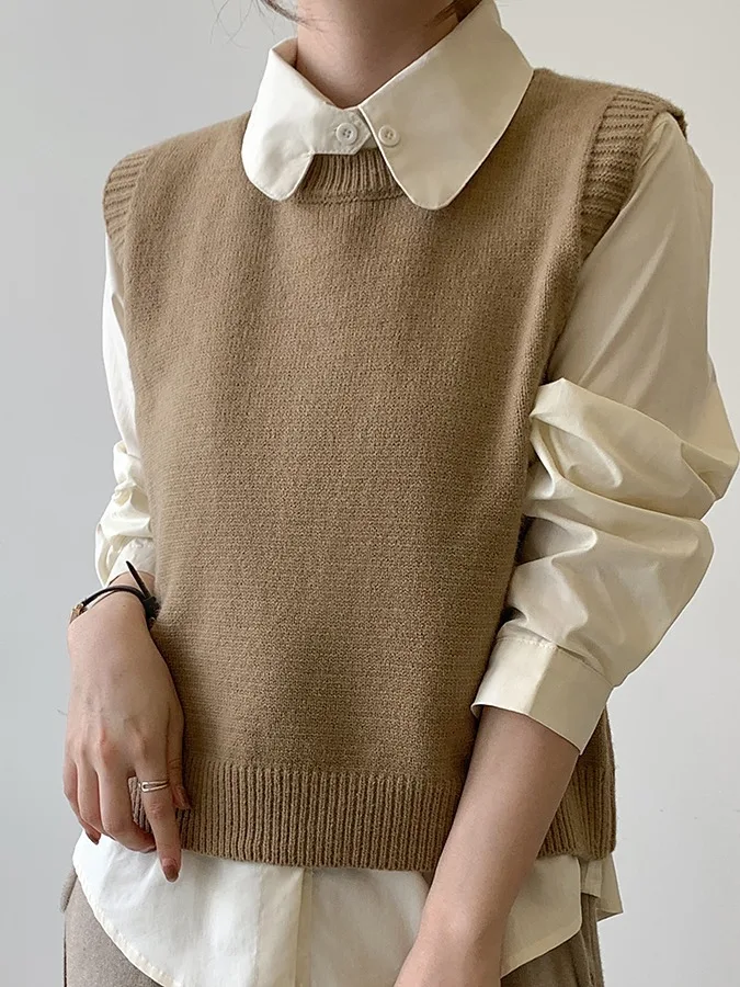 Модный вязаный комплект для женщин, осенний ленивый Sle, модный антивозрастной базовый слой, верхняя одежда из двух предметов
Модный вязаный комплект для женщин, осенний ленивый Sle, модный антивозрастной базовый слой, верхняя одежда из двух предметов