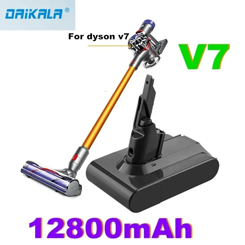 Оригинальные литий-ионные аккумуляторы 21,6 В, 12800 мАч V7, 12,8 Ач для пылесоса Dyson V7 Absolute V7, сменный аккумулятор для электроинструментов
Оригинальные литий-ионные аккумуляторы 21,6 В, 12800 мАч V7, 12,8 Ач для пылесоса Dyson V7 Absolute V7, сменный аккумулятор для электроинструментов