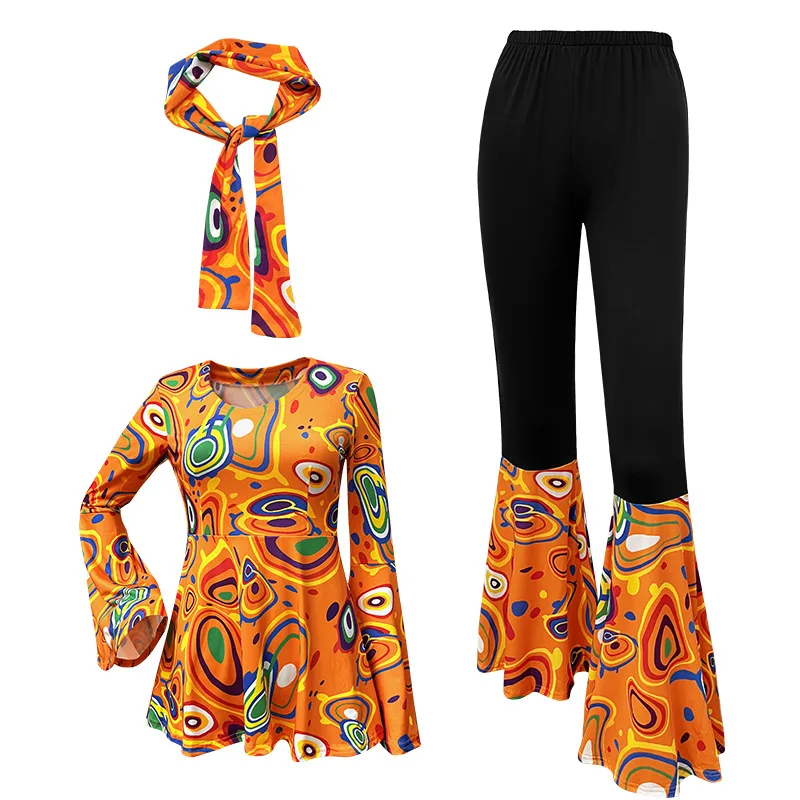 Summer New Long Sve Printed Women's irt Pants Set Hippie Dance Stage Role Performance Costume Ethnic Faion Chinese Pol...
Summer New Long Sve Printed Women's irt Pants Set Hippie Dance Stage Role Performance Costume Ethnic Faion Chinese Pol...