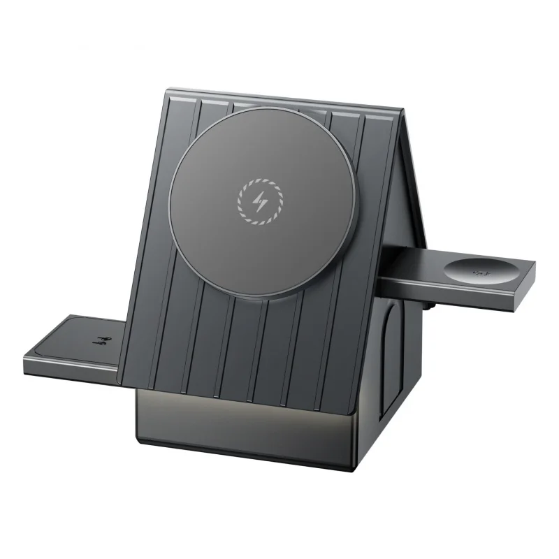 3 in 1 Magnetic Wireless Charger House Shaped Charging Station with Warm Light Foldable Stand for iPhone, Apple Watch, AirPods
3 in 1 Magnetic Wireless Charger House Shaped Charging Station with Warm Light Foldable Stand for iPhone, Apple Watch, AirPods
