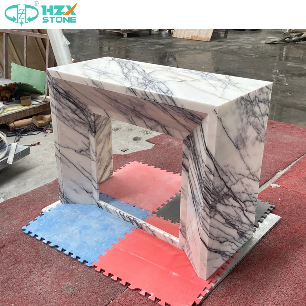 HZX Крытый индивидуальный натуральный камень в европейском стиле Крытый резной объемный роскошный мраморный камин Calacatta 
HZX Крытый индивидуальный натуральный камень в европейском стиле Крытый резной объемный роскошный мраморный камин Calacatta