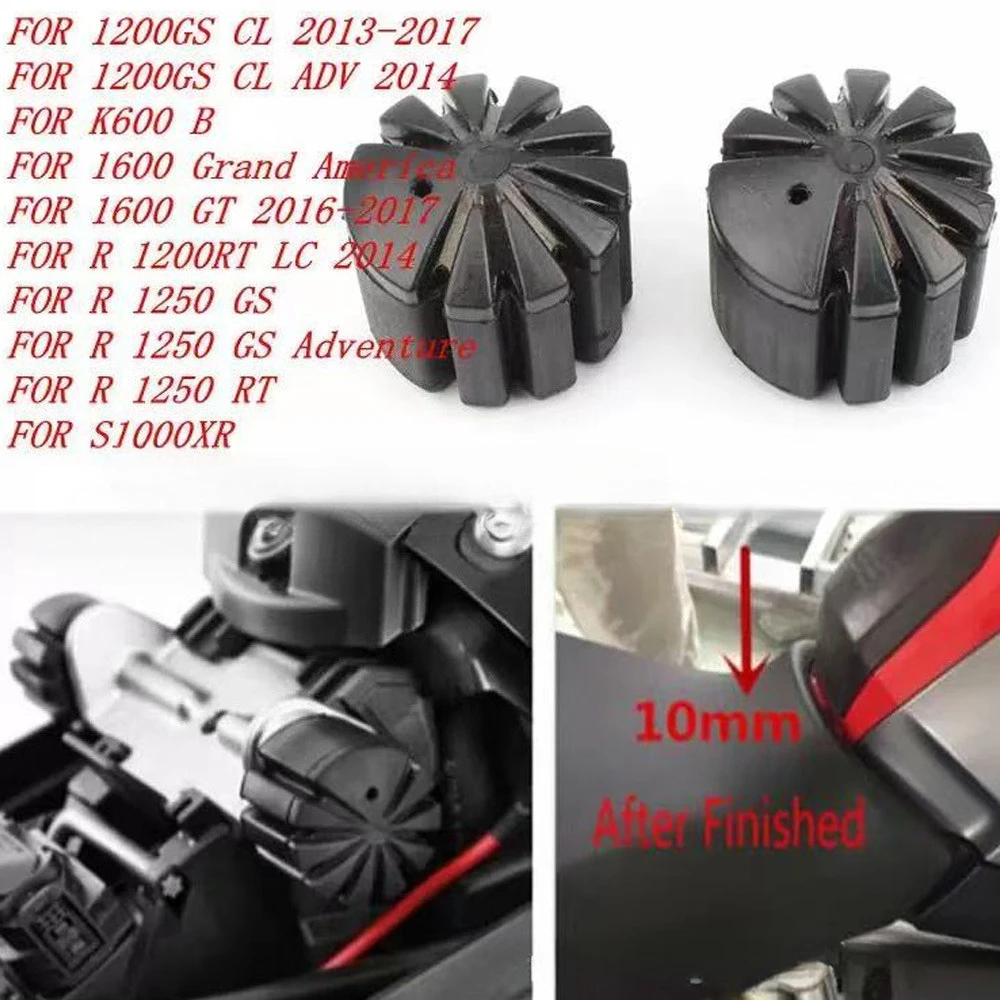 2x Rubber Rider Seat Lowering Kit For BMW K1600 GT B Grand America R1200RT R1200GS LC ADV R1200 GS RT R 1200 GS S1000XR S1000 XR
2x Rubber Rider Seat Lowering Kit For BMW K1600 GT B Grand America R1200RT R1200GS LC ADV R1200 GS RT R 1200 GS S1000XR S1000 XR