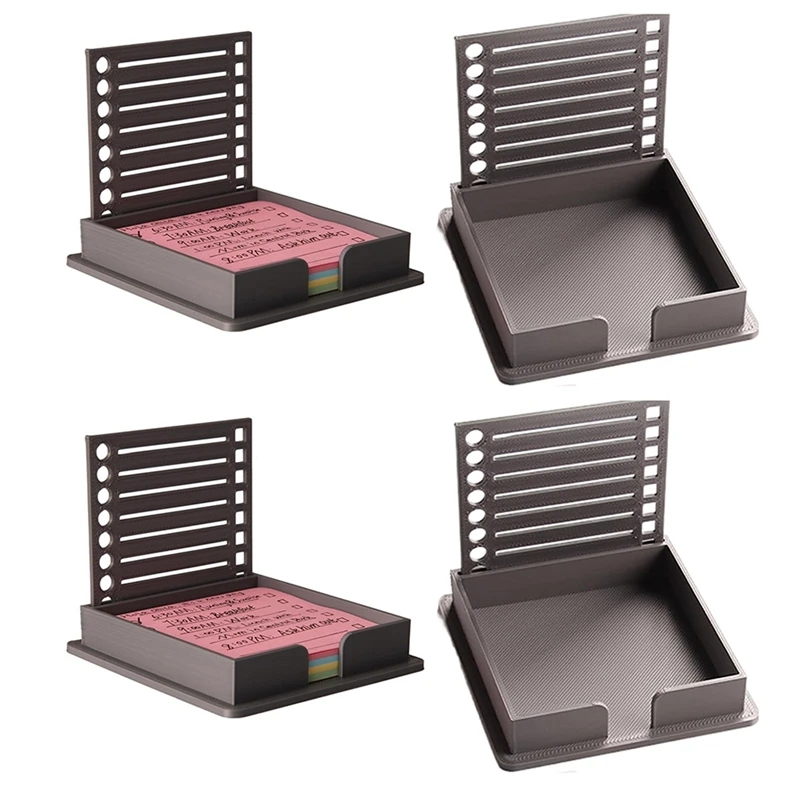 Sticky Note Holder With Stencil, Sticky Note Dispenser Compatible With Postit Note, Postit Note Organizer For Note Pad
Sticky Note Holder With Stencil, Sticky Note Dispenser Compatible With Postit Note, Postit Note Organizer For Note Pad