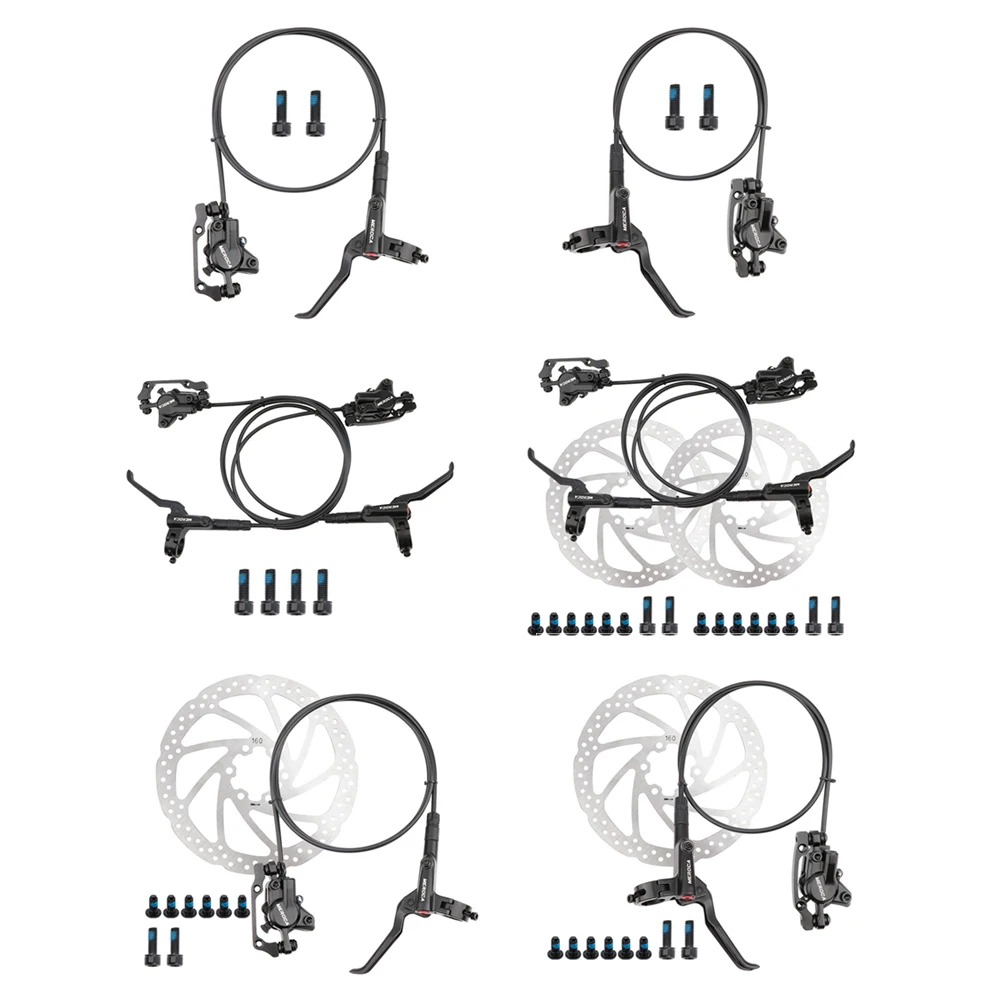 Mountain Bike Hydraulic Disc Brake Set Left Rear Right Front Oil Disc Mountain Bike Bicycle Hydraulic Brake with Rotors Bolts
Mountain Bike Hydraulic Disc Brake Set Left Rear Right Front Oil Disc Mountain Bike Bicycle Hydraulic Brake with Rotors Bolts